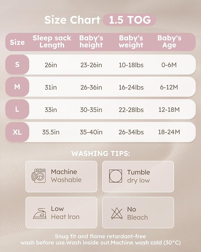 Yoofoss Fleece Baby Sleep Sack 6-12 Months with Plush Dots, TOG 1.5 Baby Wearable Blanket with 2-Way Zipper, Cotton Toddler Sleep Sack Fleece