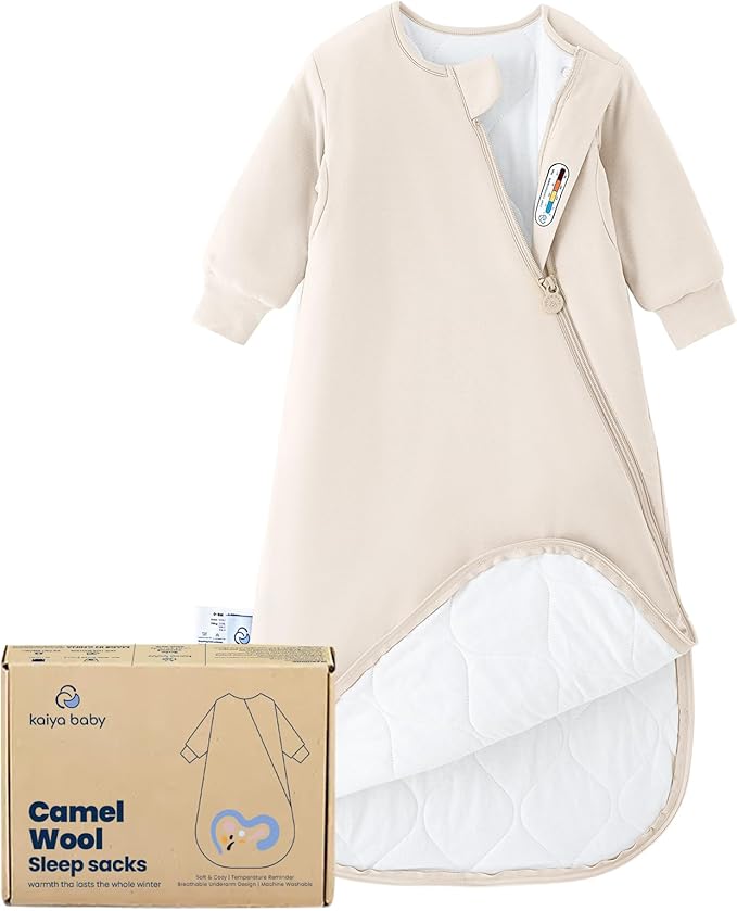 Unisex Sleeping Bag for Babies and Toddlers 3.5 Tog Sleep Sack, Baby Sleep Sack, One piece with sleeves, Gifts for Baby