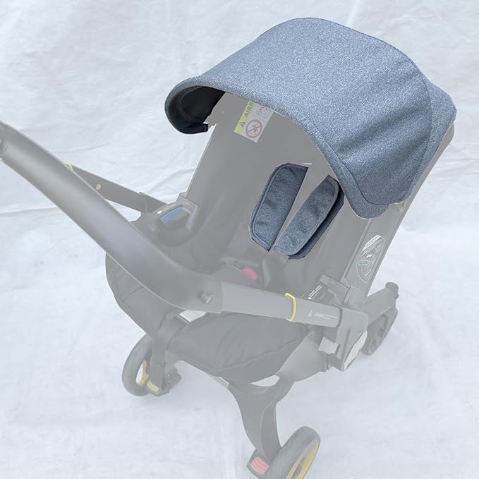 Stroller Replacement Accessories Canopy, Baby Stroller Sun Shade Compatible with Doona Car Seat & Strollers (Gray)