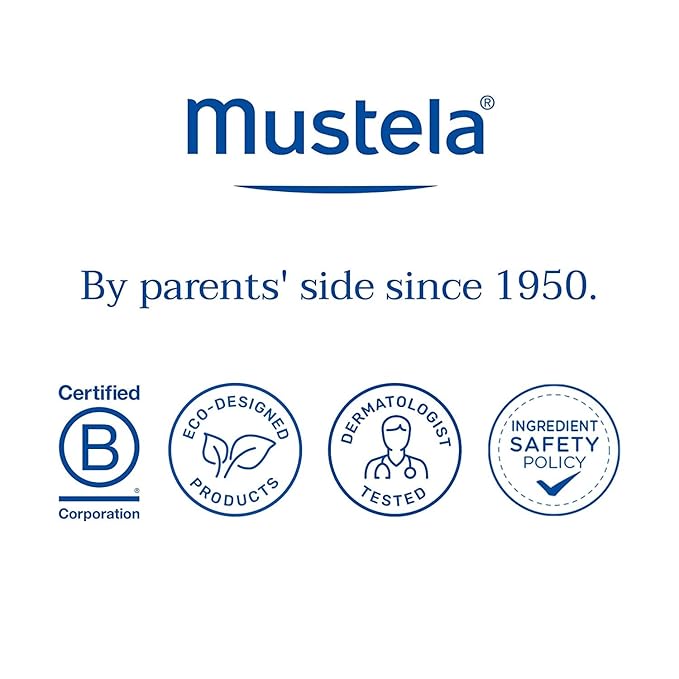 Mustela Baby Diaper Rash Cream Spray – Touch-Free protectant with Zinc Oxide & Natural Avocado - Treats, Soothes and Prevents Diaper Rash- Fragrance-Free - 3 fl. oz