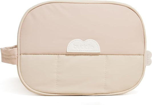 Buddle Bum Bag, Small Diaper Caddy Tote, Holds All Baby Diapering Essentials, Water-Resistant, Multi-Functional, Neutral Color, 1 Count