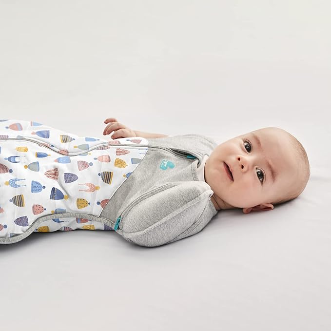 Love to Dream Swaddle UP, Transition Bag Warm 2.5 TOG, Gently Help Baby Safely Transition from Being Swaddled to Arms Free