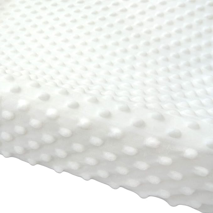 BlueSnail Ultra Soft Minky Dot Changing Pad Cover 2 Pack (Gray+White, 2 Pack)