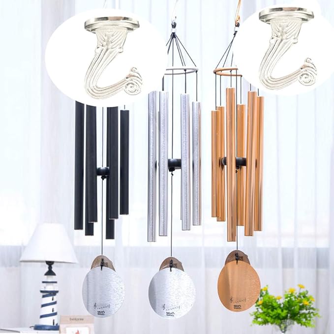 6 Sets White Ceiling Hooks for Hanging Plant, Heavy Duty Swag Toggle Hooks with Hardware (Silver)