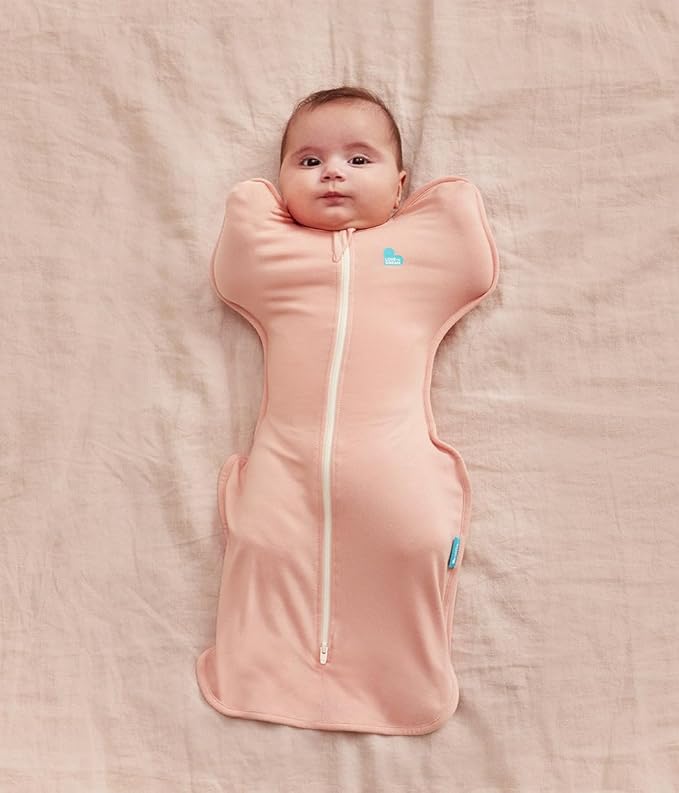 Love to Dream Swaddle, Self-Soothing Swaddles for Newborns & Babies, Sleep Sack, Swaddle Up, Baby Essentials, Baby Registry (Blush, Small (8-13 lbs.))