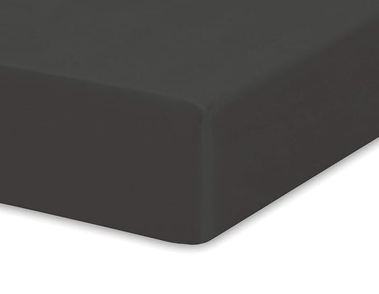 Crib Fitted Sheet by Pure Bamboo, Genuine 100% Organic Viscose Derived from Bamboo, Luxuriously Soft, Ultimate Cooling, Fits Standard Size Crib Mattress (Charcoal)