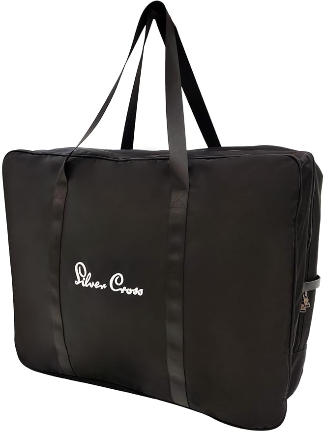 Silver Cross Jet Double Stroller Travel Bag - Premium Compact Travel Stroller Bag - Durable Padded Stroller Travel Bag for Airplane - Easy to Use Travel Accessories Bag with Carrying Handles