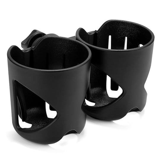 Accmor Universal Cup Holder, Stroller Cup Holder, 360° Rotatable Large Caliber Designed Bottle Holder for Stroller, Bike, Wheelchair, Walker, Scooter