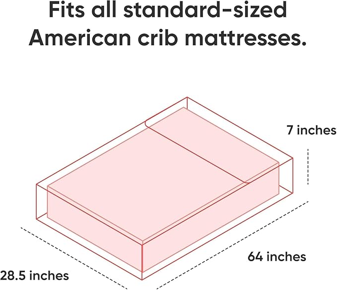 Two Hulsky Crib Mattress Storage Bags - Premium USA Made Quality - 4 Mil Heavy Duty Bags for Moving and Storage - Waterproof, Dustproof, Tear Resistant - BPA and Phthalate free
