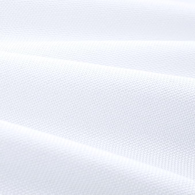 INOVADAY 100% Blackout Curtains for Bedroom, Black Out Curtains 84 Inch Long, Clip Rings Linen Blackout Drapes, Thermal Insulated Room Darkening for Living Room, 2 Panels - Brightwhite,W50xL84