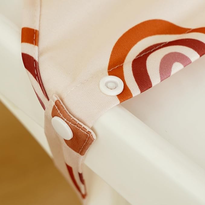 CoolaPeach Long Sleeve Baby Bib - Mess-Proof Feeding Bibs for Babies - Adjustable, Waterproof, and Highchair/Table Attachment