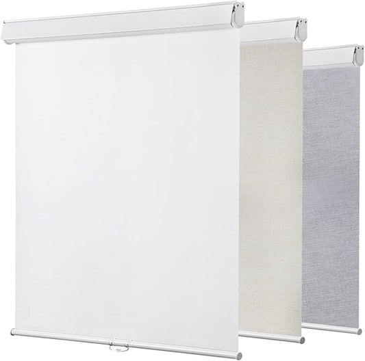 Custom Roller Shades for Windows,Cordless Roller Blinds UV Protection, Window Shades for Home Office