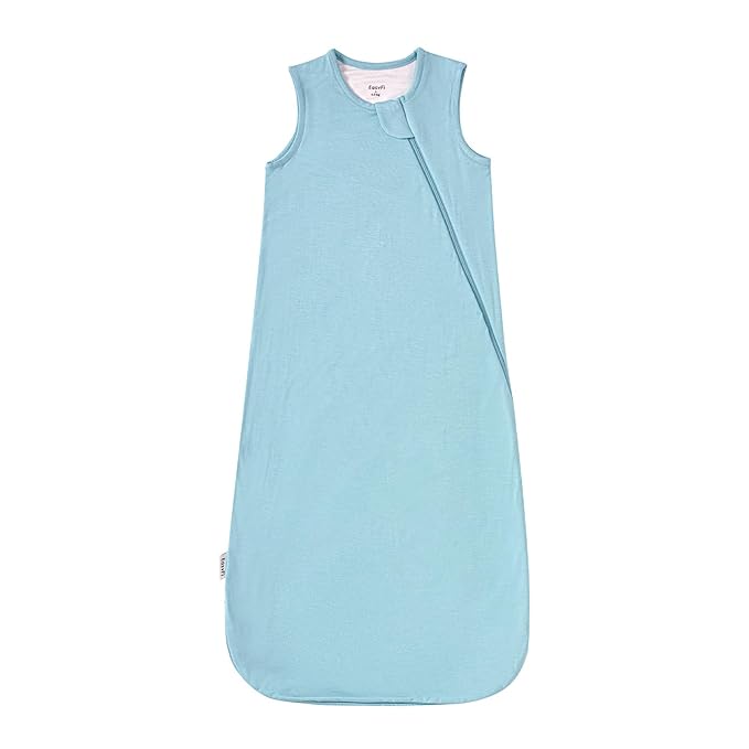 Supersoft Rayon Made from Bamboo Sleep Sack 24-36 Months 0.5 Tog Lightweight Toddler Sleep Sack 2t Baby Wearable Blanket 3t with 2-Way Zipper Summer Unisex Sleeping Bag for Babies - Blue