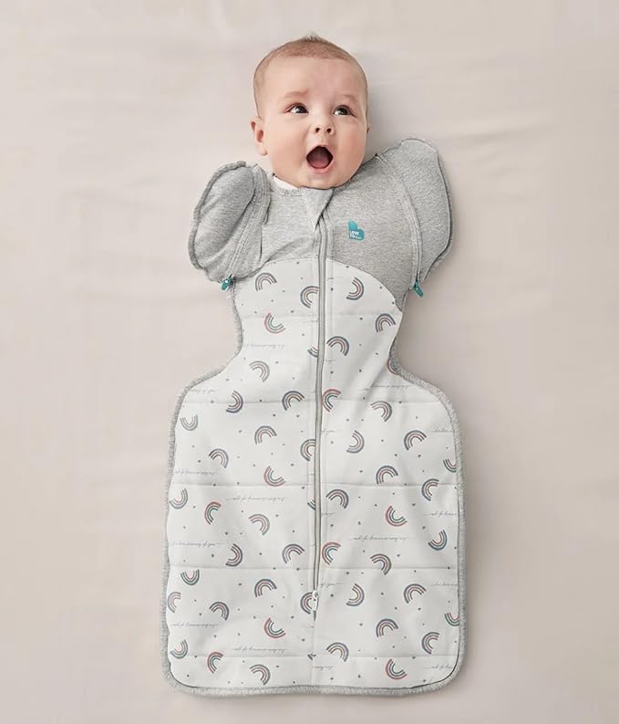 Love to Dream Swaddle UP, Transition Bag Warm 2.5 TOG, Gently Help Baby Safely Transition from Being Swaddled to Arms Free