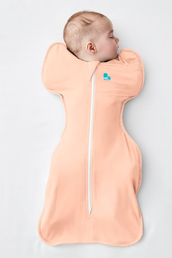 Love to Dream Swaddle UP, Baby Sleep Sack, Self-Soothing Swaddles for Newborns, Get Longer Sleep, Snug Fit Helps Calm Startle Reflex, Newborn Essentials for Baby, 1.0 TOG, 13-19 lbs, Coral