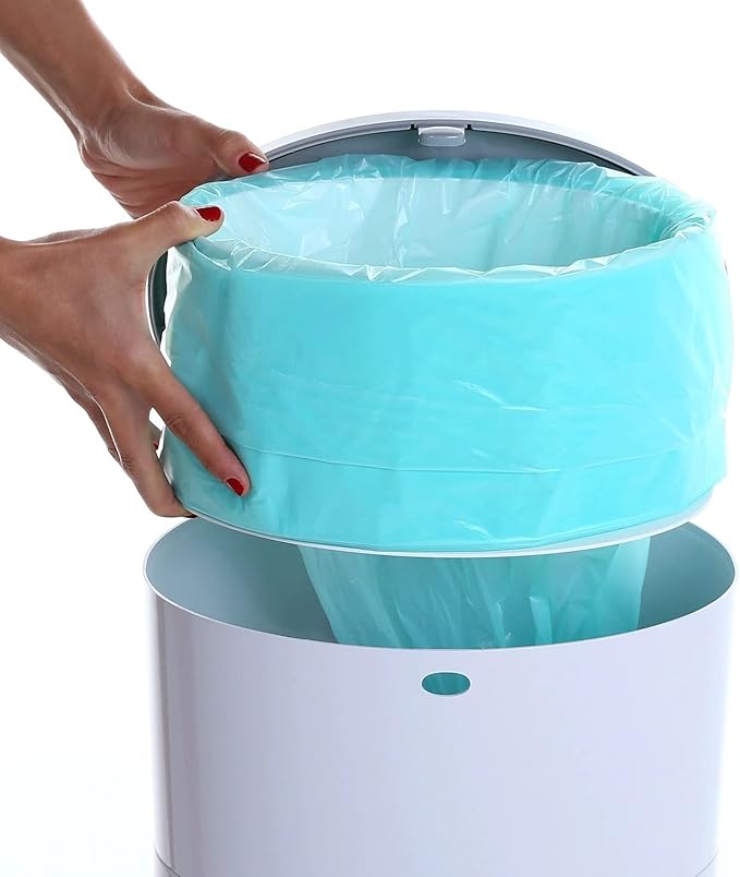 8-Pack Diaper Pail Refills Refill bags Compatible with Dekor Classic Regular Size Pail Disposable Diaper Pail Liners Hold Up To 4000 Diapers