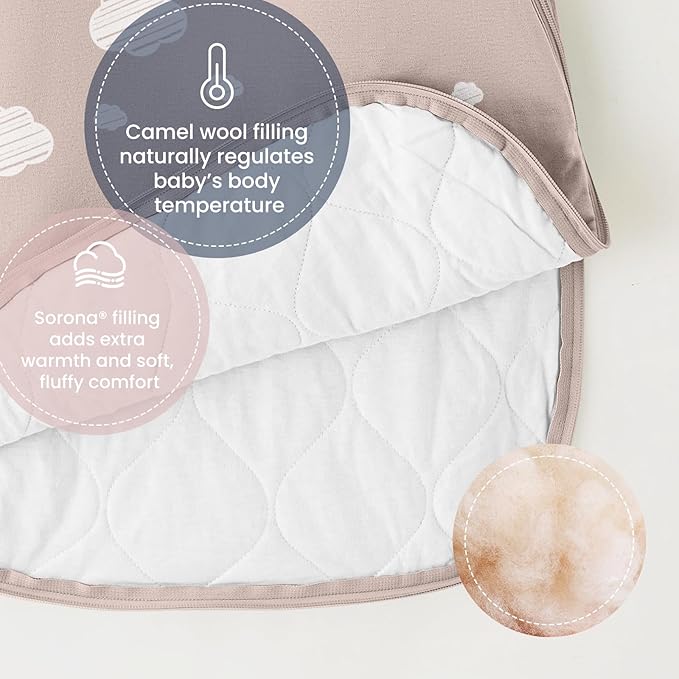 Unisex Sleeping Bag for Babies and Toddlers 3.5 Tog Sleep Sack, Baby Sleep Sack, One piece with sleeves, Gifts for Baby