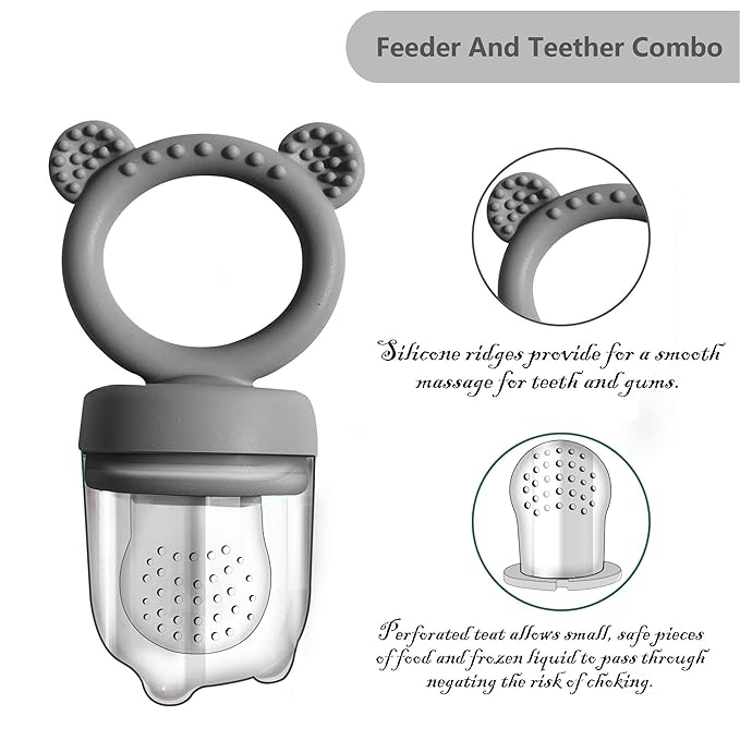 BigSpinach Frozen Breastmilk Teether Tray Breastmilk Teether for Soothing Baby's Gums