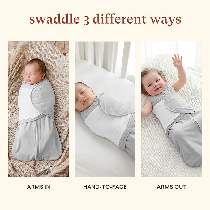 1.0 TOG Preemie Swaddle Sleep Sack, Adjustable Wearable Blanket for Infants Newborns 0-6 Months