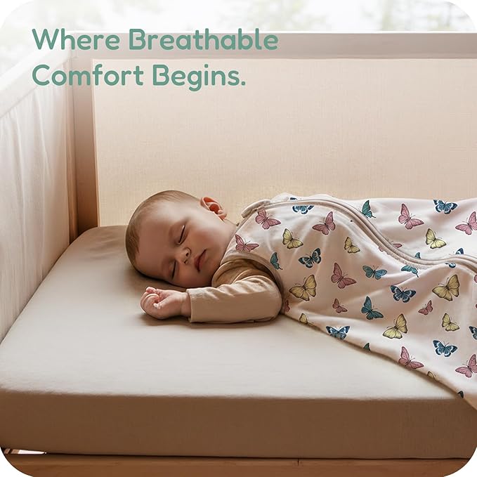 TOTCHILL Baby Sleep Sack, 1.0 TOG Cozy Wearable Blanket, Soft Sleeping Bag with Zipper, Toddler Sleep Sack 0-3-6-12-24-3T