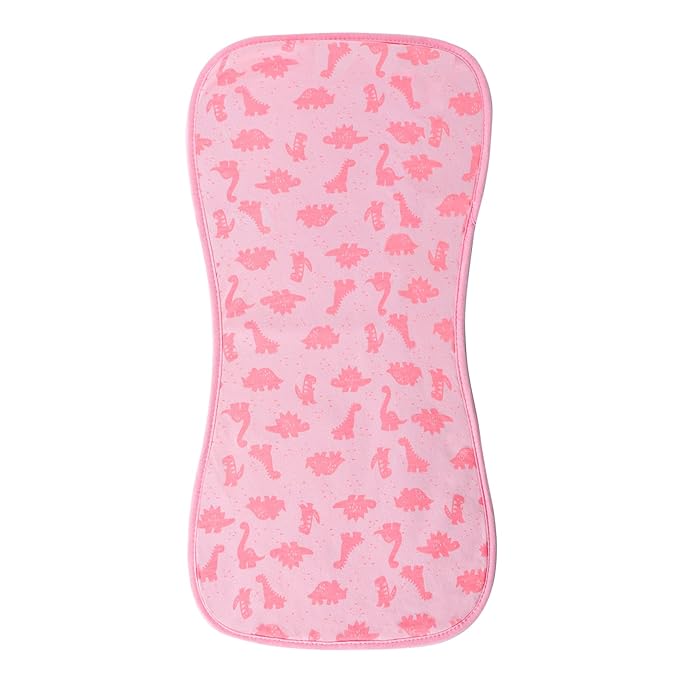 Hakochia Burp Cloths for Baby Boy & Girl Organic Cotton Large Unisex Burp Clothes Extra Absorbent Soft Neutral Burping Rags Spit Up Cloth Sets for Newborns 8 Pack