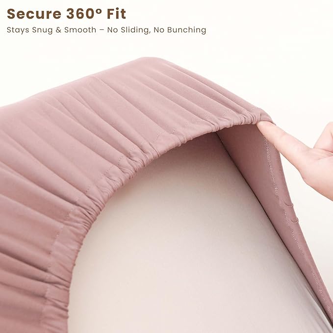 Konssy 3 Pack Stretchy Bassinet Sheets for Baby Girl Boy, Soft Breathable Baby Bassinet Mattress Sheets Fit for Hourglass Oval Cradle, Moses Basket Rectangle Mattress (Blossom)