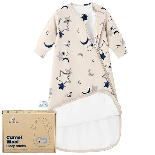 Unisex Sleeping Bag for Babies and Toddlers 1.0 Tog Sleep Sack 18-36 Months, Newborn Sleep Sack, Wearable Blanket Baby, Sleep Sack with Sleeves, Gifts for Baby