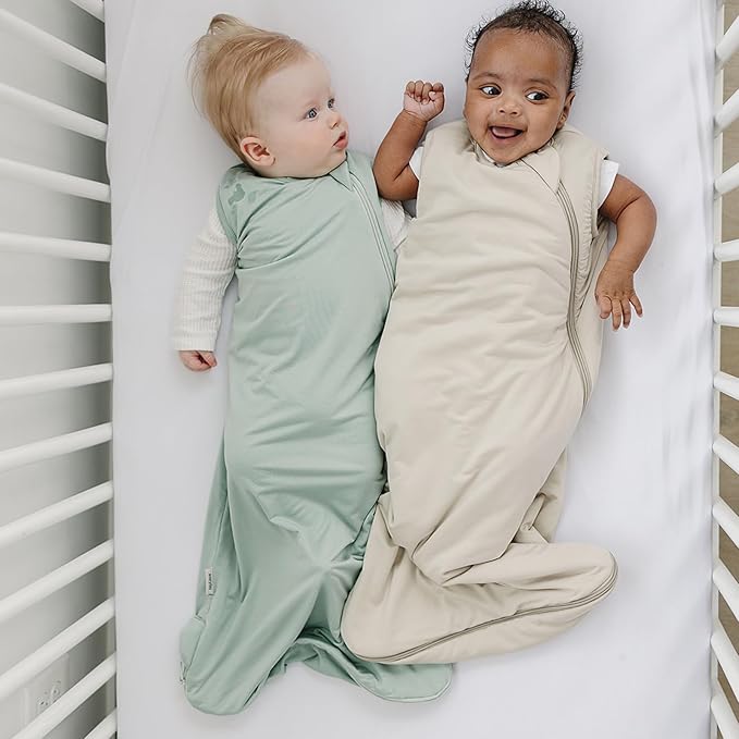 Everyday Bambu Sleep Sack 1.0 Tog - Rayon made from Bamboo Baby Sleeping Bag, Wearable Blanket, Unisex