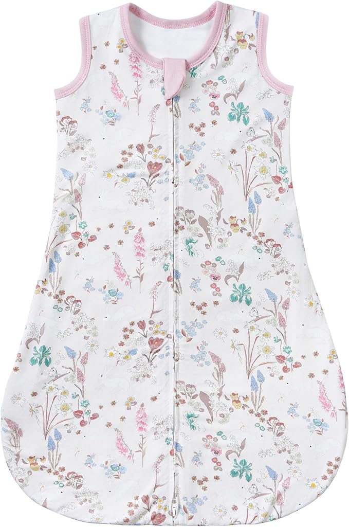 FJORHAL Rayon Made from Bamboo Sleep Sack – TOG 1.0 Soft Wearable Blanket for Infants & Toddlers