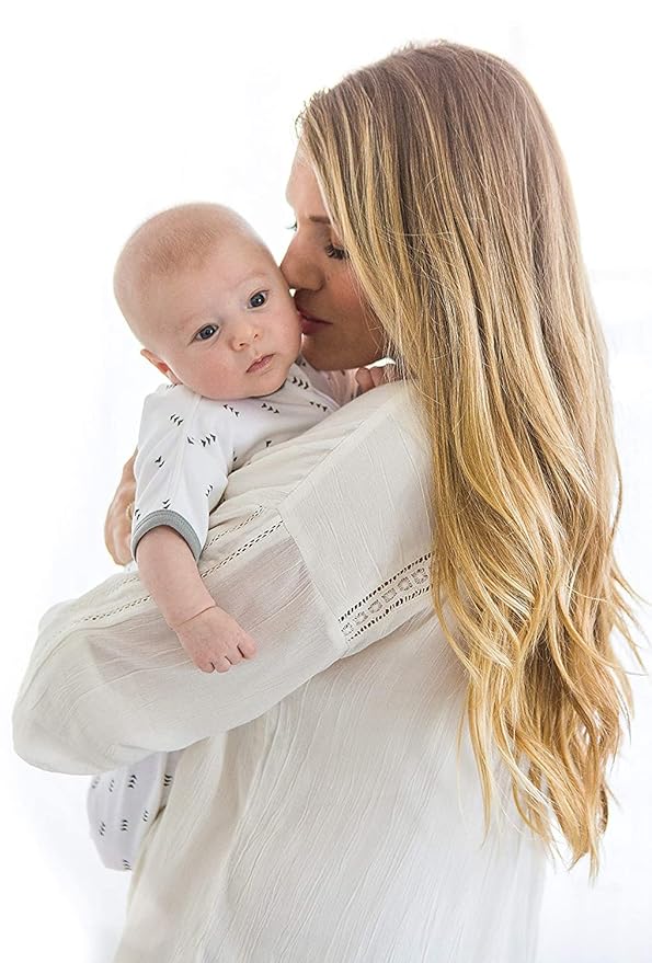 SwaddleDesigns Transitional Swaddle Sack, Arms Up Half-Length Sleeves & Mitten Cuffs, Swaddle for Newborn Transition to Baby Sleep Sack Wearable Blanket, 3-6 Month, 14-21 lb, Heathered Green Turtle