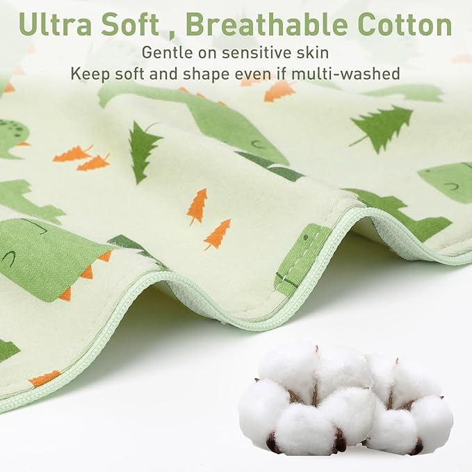 Knirose Arms Up Baby Sleep Sack Swaddle - 2 Pack Cotton Transitional Swaddle Blanket for Newborns 0-3 Months, 3-Way Wear for Snug Fit, Calms Startle Reflex, Easy Diaper Changes