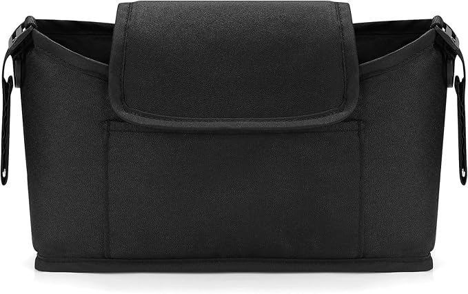 Accmor Universal Stroller Organizer, Stroller Bag Caddy Organizer, Stroller Organizer Accessories for Uppababy, Baby Jogger, Nuna, Doona, Britax Strollers