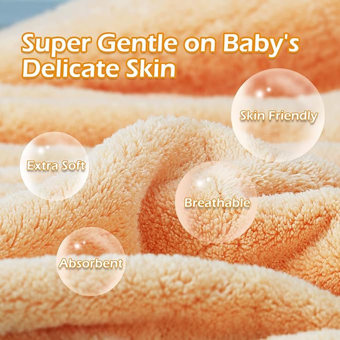 Toddler Bath Towel Baby Bath Towels Hooded Kids Towel for Boy Girl 0-5 Year, 2-Pack Thick Absorbent Toddler Towels Hooded Baby, Large 50''x32'' Soft Hooded Baby Bath & Hooded Towels