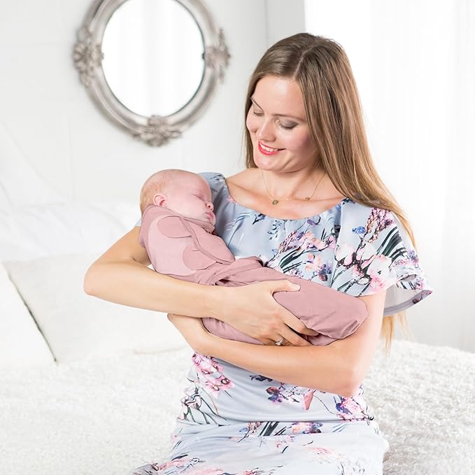 Mama Cheetah Baby Swaddle Blanket with Zipper, Newborn Swaddle Sack, Baby Swaddles Sleep Sack 0-3 Months, Baby Swaddle Wrap for Baby Boy & Girl, 3-Pack