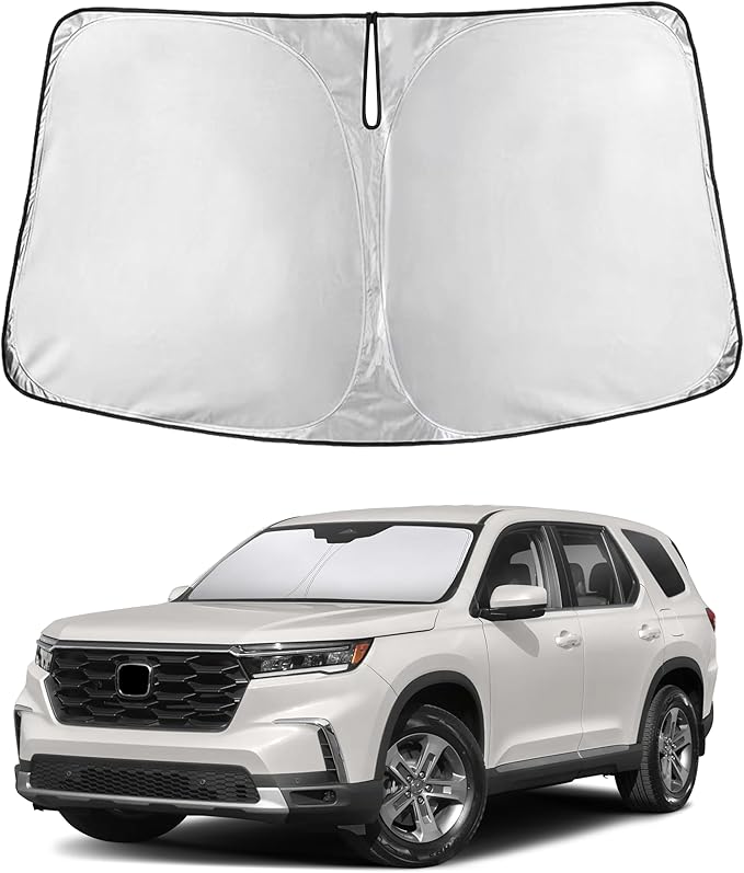 Econour Windshield Sunshade for Buick Envision 2016-2018 2019 2020, Sun Visor for Front Windshield & Window Sun Shade Cover, UV Heat Blocker & Protector, Car Accessories