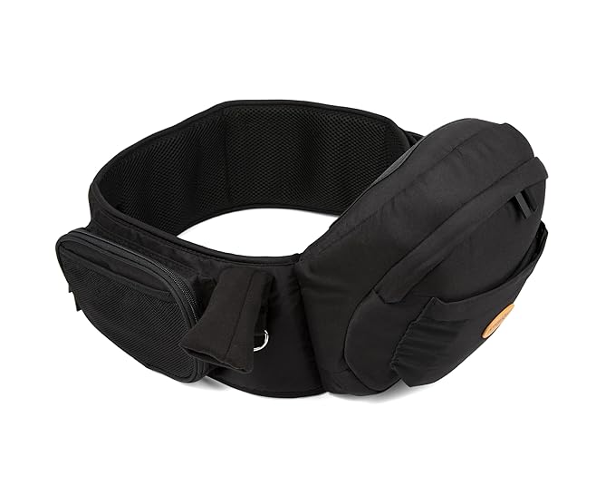 Premium Hip Seat Baby Carrier with Original Flexi-Soft Detachable Shoulder Strap - Safety Certified, Machine Washable, Ergonomic and Adjustable Waist Carrier for Newborns & Toddlers