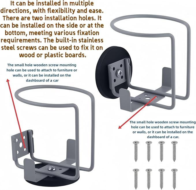 Magnetic Cup Holder, Convenient to Carry, Suitable for Magnetic Beverage Holders Used on Tractors, Lawn mowers, Boats, Trucks, School Buses, refrigerators and Treadmills. Cup Holder