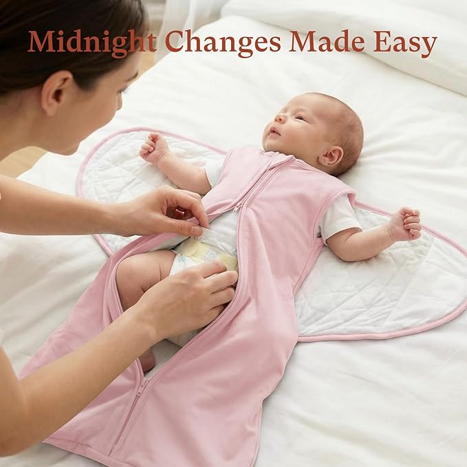 1.0 TOG Preemie Swaddle Sleep Sack, Adjustable Wearable Blanket for Infants Newborns 0-6 Months