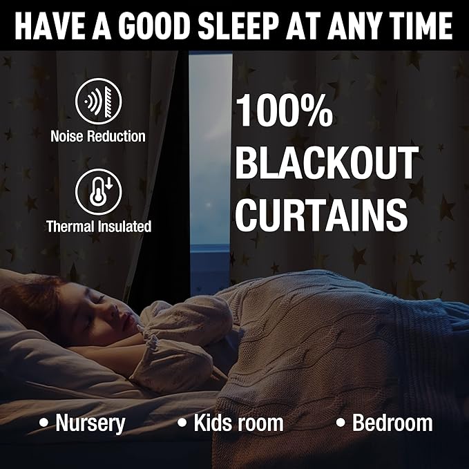 Treatmentex Blackout Window Curtains for Bedroom Pink Girls Room Curtains 54" Length Thermal Insulated Curtain Panels 52" W x 54" L 2 pcs Rod Pocket