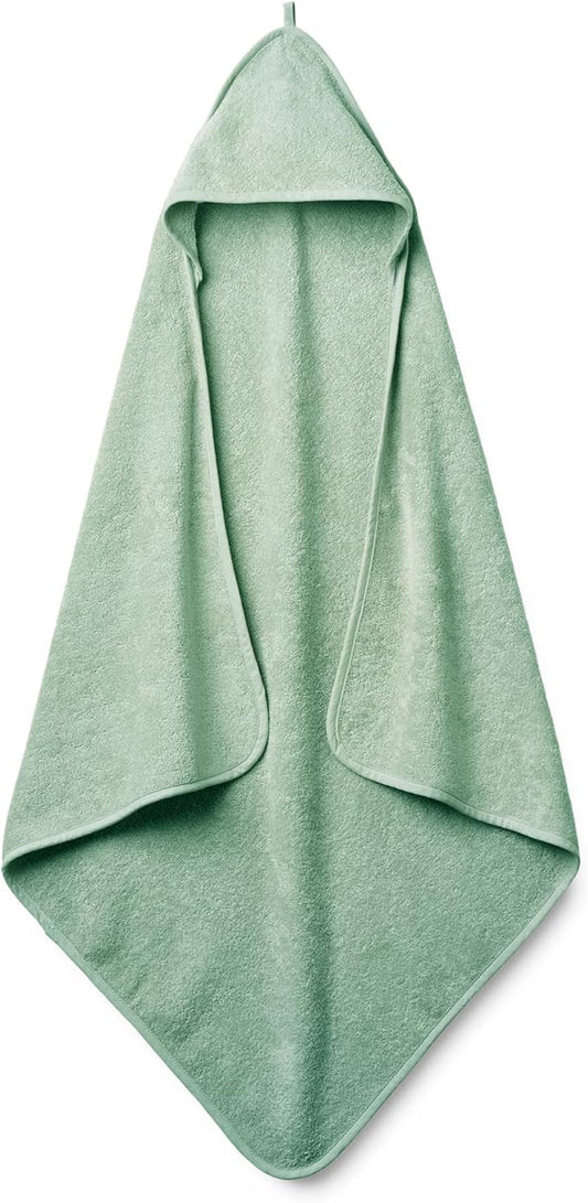 Baby Hooded Towel – Organic Cotton Baby Bath Towels – Baby Towels, Baby Bath Towels for Baby Boy, Baby Girl, 32" x 32" Super-Soft and Absorbent Baby Towels for Newborn (Roman Green)