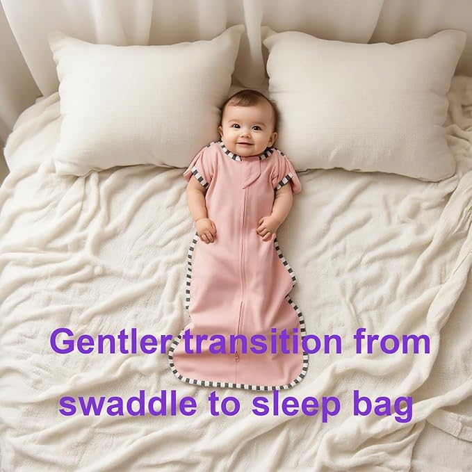 Transitional Swaddle Blanket Sack 2-Pack, Baby Sleep Sack, Arms Up Design, Newborn Swaddle for Boys Girls