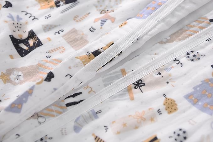 TADO MUSLIN Toddler Sleep Sack 2-4T, 0.5 TOG Lightweight Wearable Blanket, 100% Organic Cotton Muslin, Sleeveless, 2-Way YKK Zipper, OEKO-TEX Certified