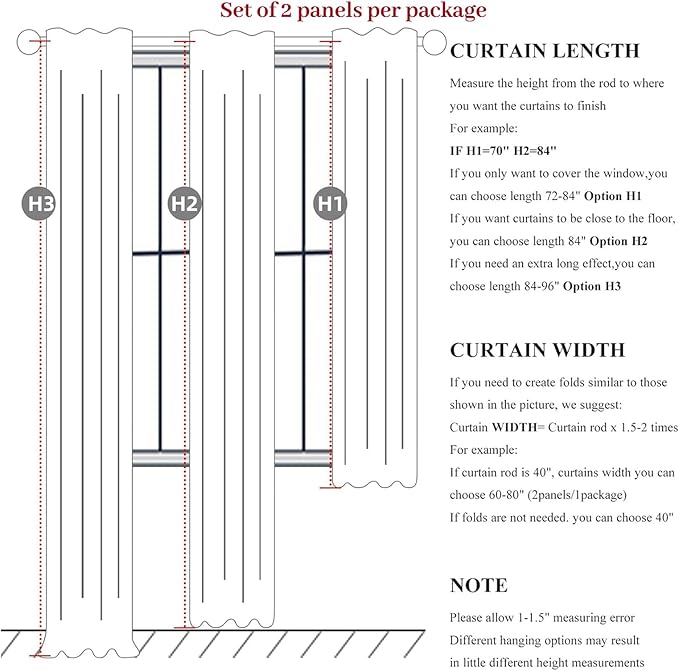100 Inch Length Extra Wide Pinch Pleated Blackout Curtains 84 Inch Long for Living Room,Farmhouse Natural Linen Thick Burlap Heavy Duty Insulated Sliding Door Large Window Drapes(100"W x 84"Lx2Panels)