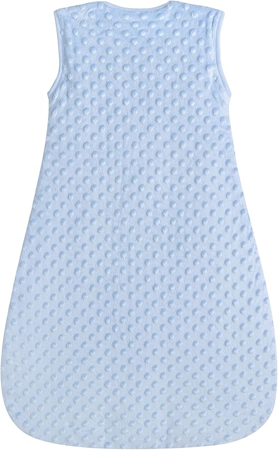 BABYINABAG Very Warm 2.5 Tog Quilted Winter Model Baby Sleep Bag or Sack, Plush Minky Dot for Infants and Toddlers