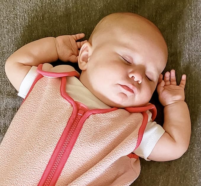 Baby Deedee Sleep Nest Fleece Baby Sleeping Bag, Sweet Pink, 18-36 Month