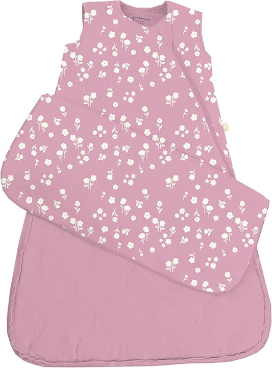 GUNAMUNA Sleep Sacks for Babies Toddlers and Newborns, Easy Changing Diaper Zipper, Cozy, 2.5 TOG