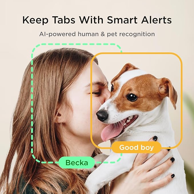 Petcube Cam The Pack of 2 | Indoor Wi-Fi Pet Security Camera with Phone App, 2-Way Audio and Video, Night Vision, 1080p HD Video and Smart Alerts