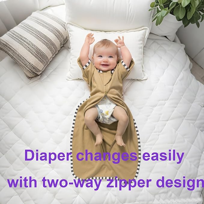 Transitional Swaddle Blanket Sack 2-Pack, Baby Sleep Sack, Arms Up Design, Newborn Swaddle for Boys Girls