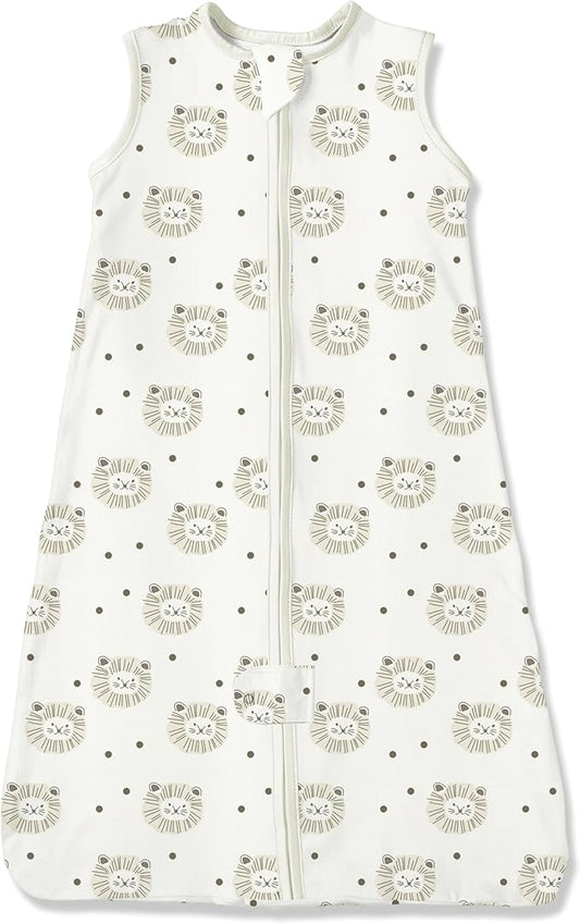 TotAha Light Sleep Sack, Stretchy, Soft, Cozy Wearable Blanket Sleep Bag with 2-Way Safe Zippers for 0-6-12-24 Months 0.5 TOG
