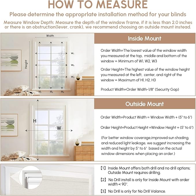 Kincmo No Drill Motorized Blinds with Remote, 100% Blackout Roller Shades for Windows, Custom Electric Blinds Compatible with Alexa, Apple Homekit, Google Home (100% Blackout Elegant Cream)